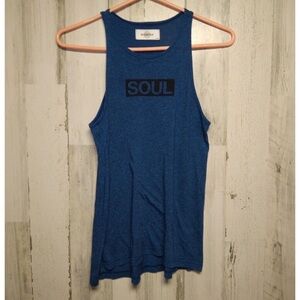 Navy Sleeveless Soul Cycle Tank